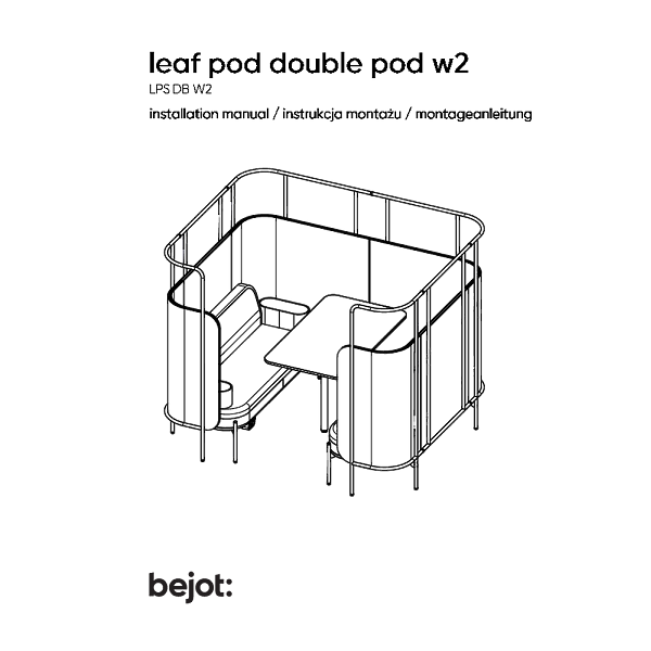 leaf_pod double_pod LPE DB LPS DB W2 - installation manual